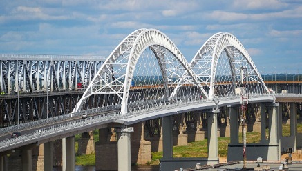 Новый мост через Волгу